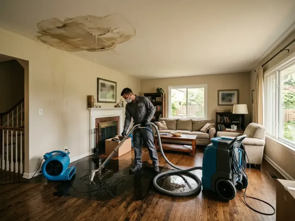 attic-pipe-burst-ceiling-drip-008 — frequently asked questions, Water Damage Restoration & Carpet Care in Guthrie, OK